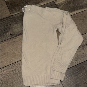 Rachel Zoe Cream Crewneck Sweater